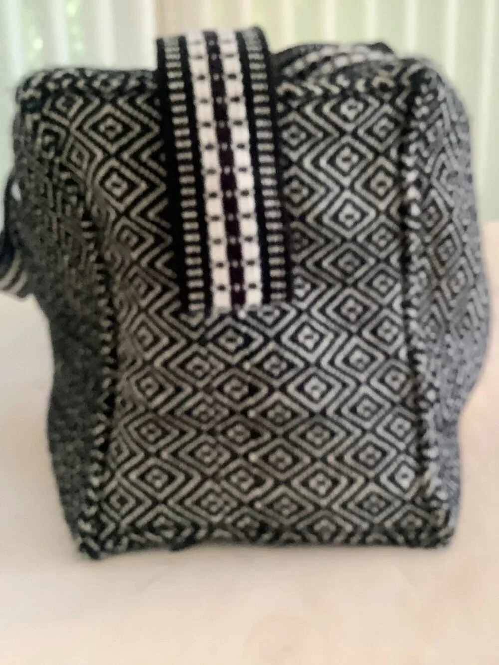 Duffle Weekend Travel Bag Black White Practical Effortless Style Relaxed